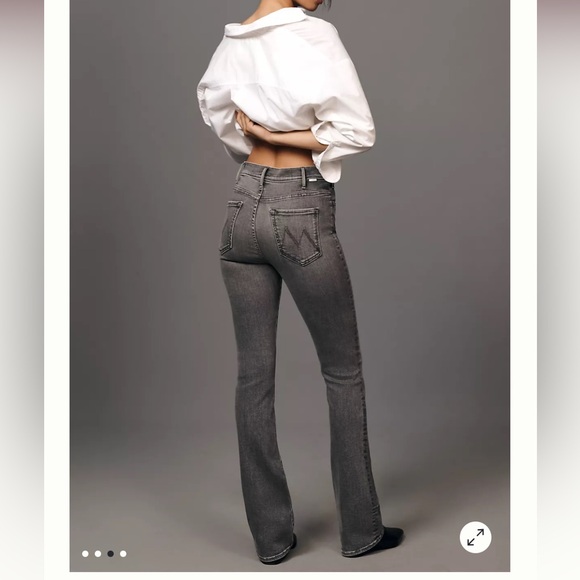 NWOT MOTHER The Hustler Heel High-Rise Bootcut Jeans Petite 24 - Picture 2 of 6